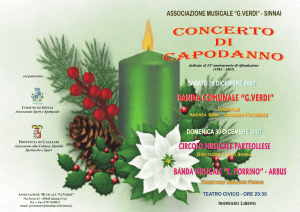 2007 Locandina Concerto Capodanno