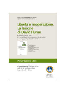 Locandina A3 Libertà e moderazione. La lezione di David Hume.indd