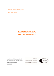 la democrazia, secondo grillo