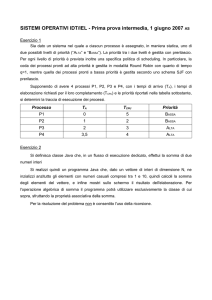 SISTEMI OPERATIVI IDT/IEL - Prima prova intermedia, 1 giugno