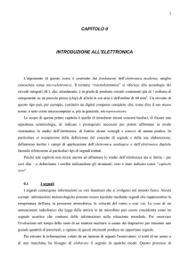 capitolo 0 introduzione all`elettronica