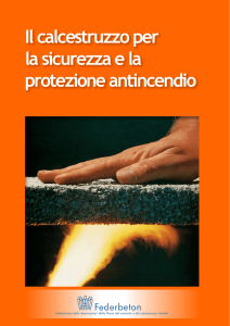 Il calcestruzzo per la sicurezza e la protezione antincendio