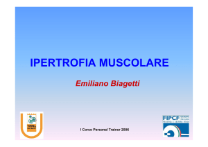 Ipertrofia muscolare