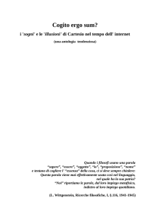 Cogito ergo sum? - Profesor Antonio A. Martino