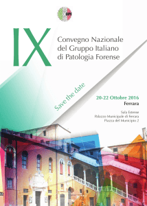 Convegno Nazionale del Gruppo Italiano di Patologia