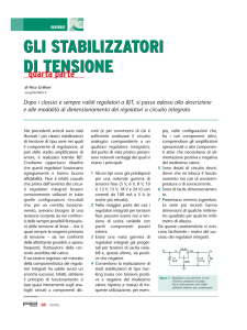 gli stabilizzatori di tensione gli stabilizzatori di tensione