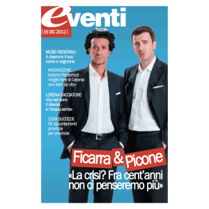 eventi - Supplementi e Inserti