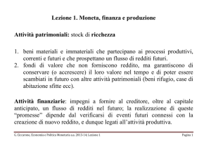 Moneta - dipartimento di economia e diritto