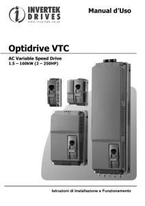 Optidrive VTC - Invertek Drives