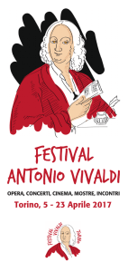 The Vivaldi Festival Program