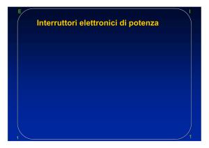 Interruttori elettronici di potenza