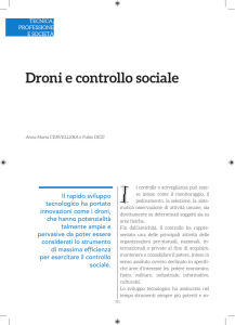 Droni e controllo sociale