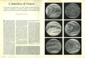 L`atmosfera di Venere