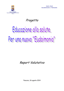 Educazione alla salute. Per una nuova Eudaimonia