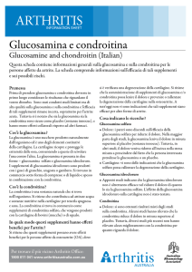 Glucosamina e condroitina (Glucosamine and