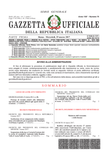 gazzetta ufficiale