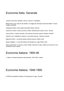 economia Italia