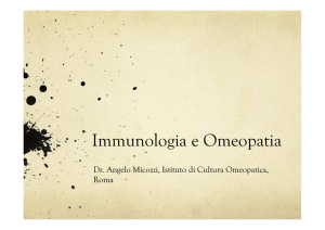 Immunologia e Omeopatia