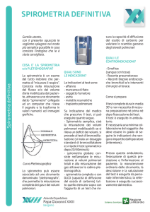 Spirometria opuscolo informativo