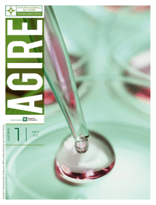 Aprile 2012 numero 1 - Fondazione IRCCS