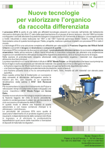 Innovazioni tecnologiche - pr