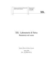 SSL SSL: Laboratorio di fisica - SUPSI