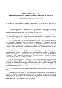 Codice italiano delle statistiche ufficiali