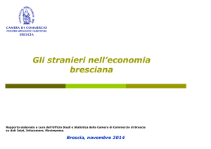 Gli stranieri nell`economia bresciana