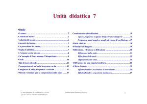 Unità didattica 7 - Sito dei docenti di Unife