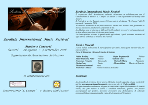 Sardinia InternationaL Music Festival Sardinia International Music