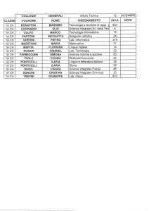 COLLOQUI GENERALI lstituto Tecnico 12 DICEMBRE