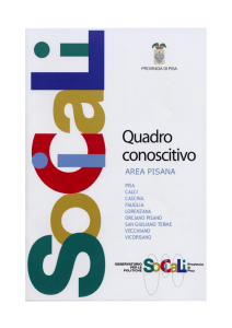 Quadro conoscitivo Area Pisana