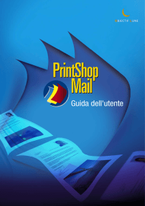 User Guide for PrintShop Mail - Italian