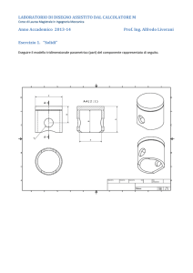 LABORATORIO DI DISEGNO ASSISTITO DAL CALCOLATORE M