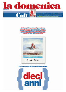 La Domenica di Repubblica compie