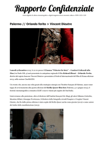 Palermo Orlando Ferito Vincent Dieutre