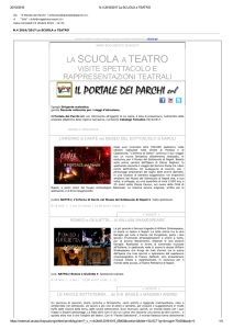 la scuola a teatro - itis magistri cumacini