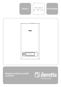 MANUALE INSTALLATORE e UTENTE Mynute S 24 - 28 CSI