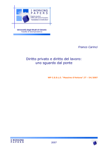 Franco Carinci - .IT – 54/2007 - CSDLE