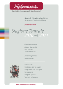 Stagione Teatrale 2010 > 2011