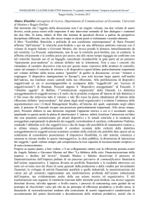 Intervento Matteo Rinaldini seminario Reggio Emilia