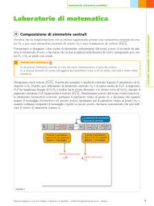 C Composizione di simmetrie centrali