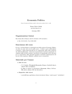 Economia Politica