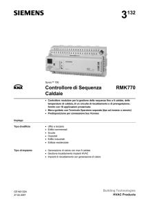 3132 Controllore di Sequenza Caldaie RMK770