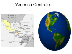 L`America Centrale: