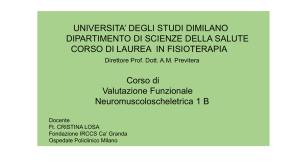 sistema vestibolo spinale - Benvenuti nel sito di Massimiliano Marini