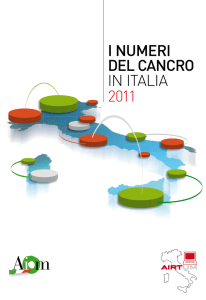 i numeri del cancro in italia 2011