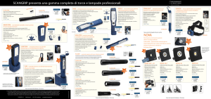 NOVA SCANGRIP presenta una gamma completa di torce e
