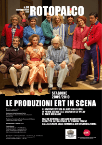 le produzioni ert in scena - Emilia Romagna Teatro Fondazione