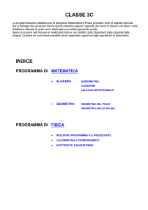 Matematica e Fisica - Liceo Classico Dettori